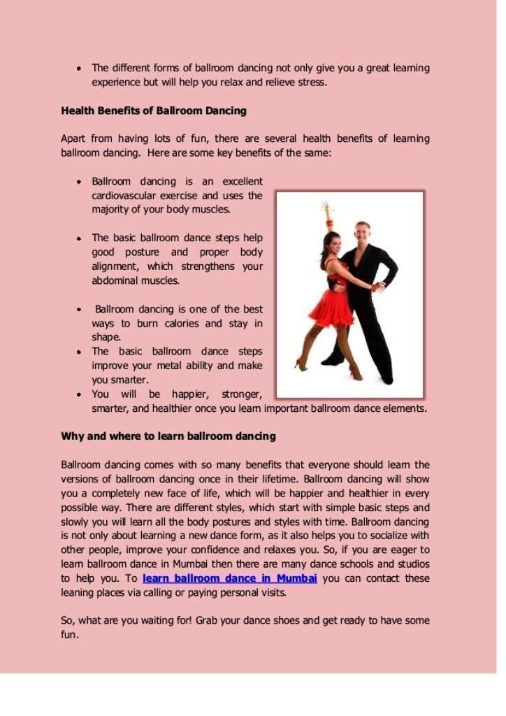 Top 10 Healing Benefits of Ballroom Dance Therapy in the UK