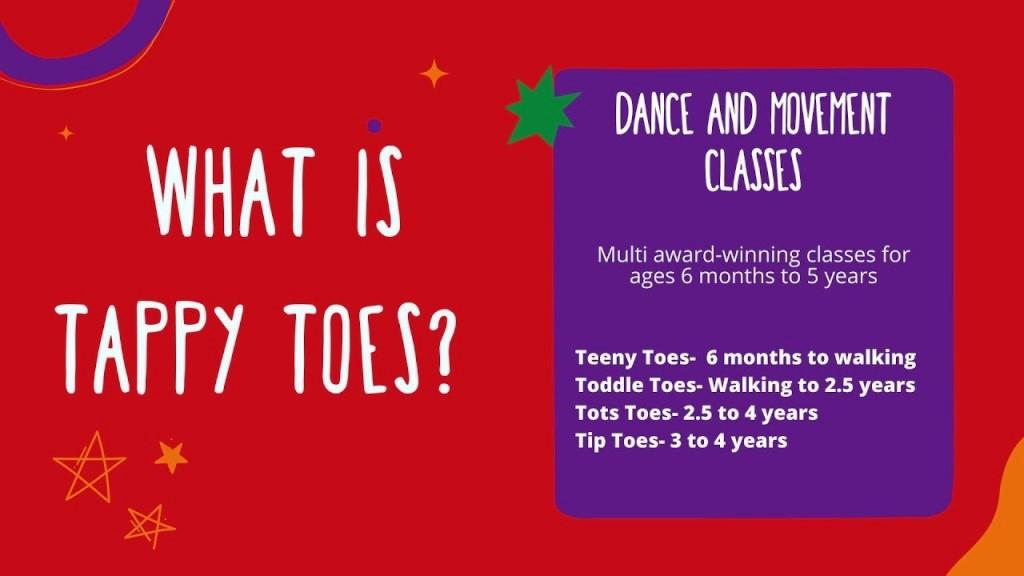 Baby and Toddler Dance Classes – Tappy Toes West Moor